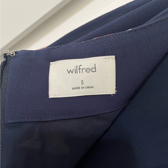 Wilfred Ecoulement Jumpsuit navy floral size 8 - Picture 4 of 6